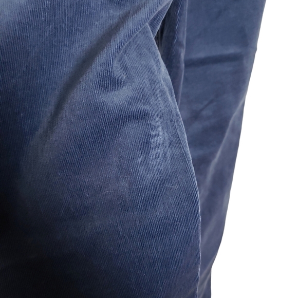 CHICO'S corduroy slim leg pants twilight blue - Picture 7 of 7